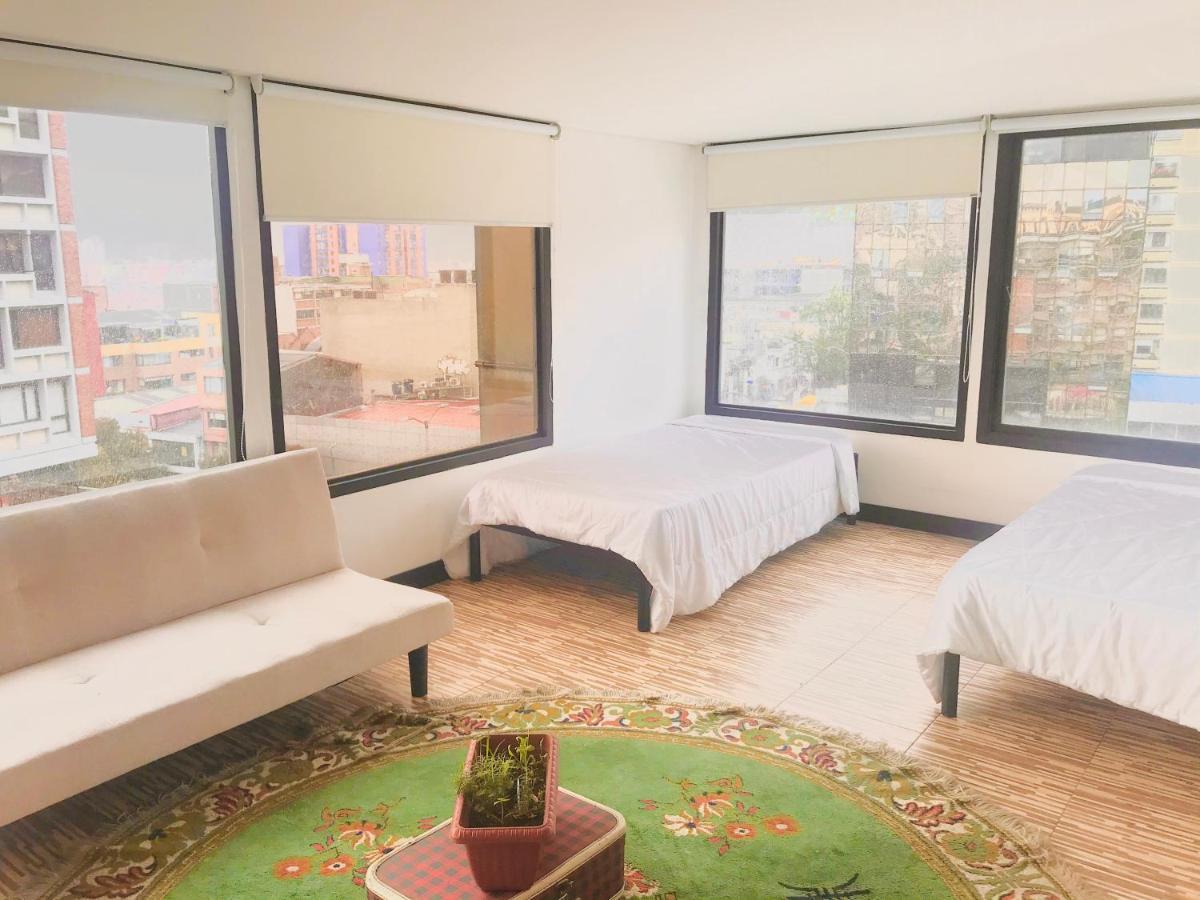 Hostal - Hotel - Apartaestudios Amoblados Chapinero Las Mandarinas - Coworking Bogota Ngoại thất bức ảnh